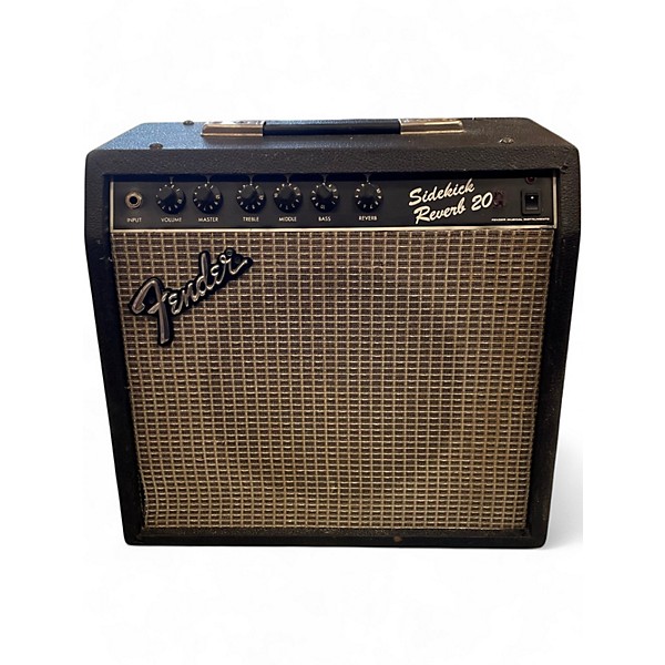 Used Fender SIDEKICK REVERB 20 Guitar Combo Amp