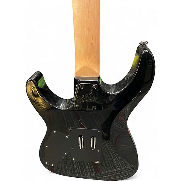 Used Esp Ltd KH202 Kirk Hammett Signature Black Solid Body Electric Guitar