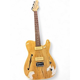 Used Michael Kelly T-Style solid body Natural Solid Body Electric Guitar