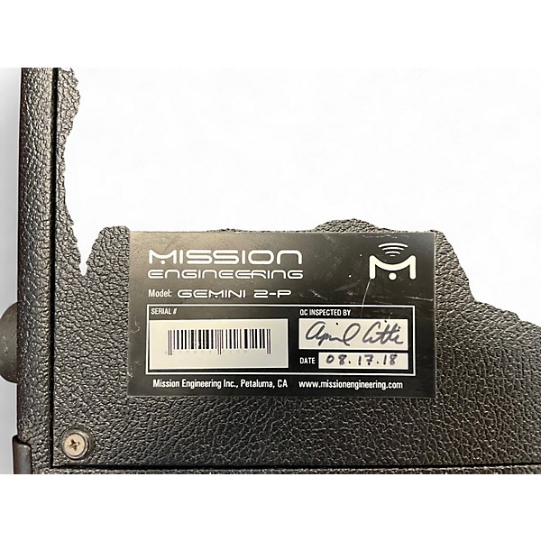 Used Mission Engineering Gemini 2-P Guitar Cabinet