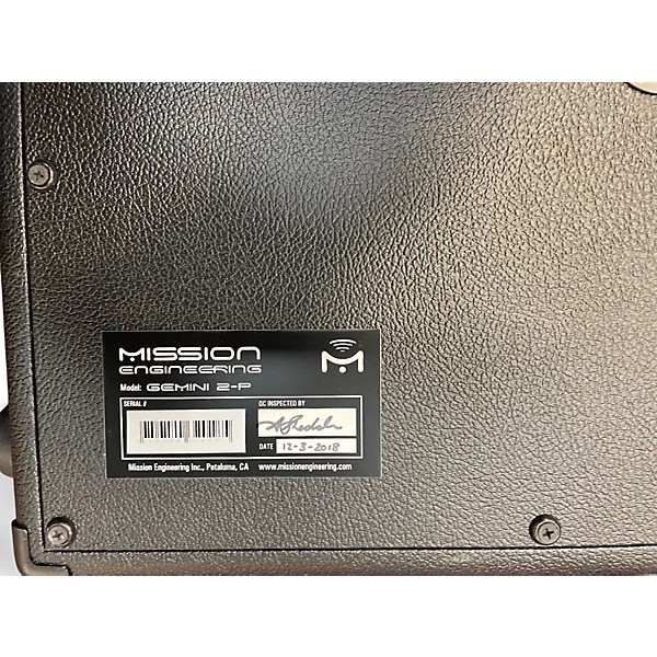 Used Mission Engineering Gemini 2-P Guitar Cabinet