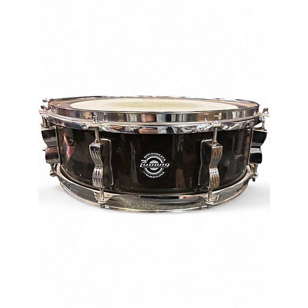 Used Ludwig 5.5X14 Breakbeats By Questlove Snare olive sparkle Drum