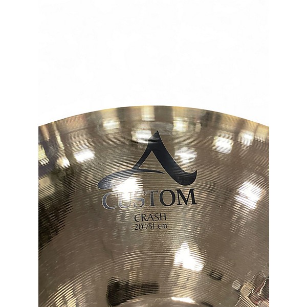 Used Zildjian 20in A Custom Crash Cymbal