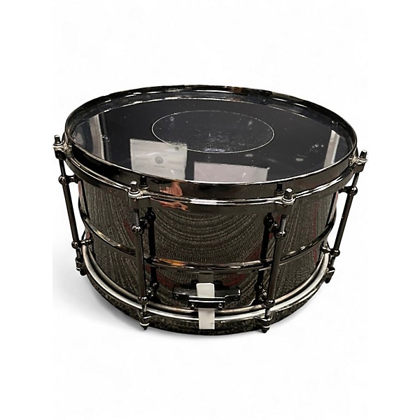 Used Ludwig 7X13 Black Magic Snare Black Drum