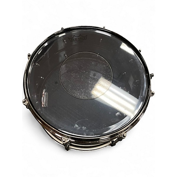 Used Ludwig 7X13 Black Magic Snare Black Drum