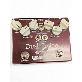 Used Wampler Dual Fusion Tom Quayle Signature Overdrive Effect Pedal