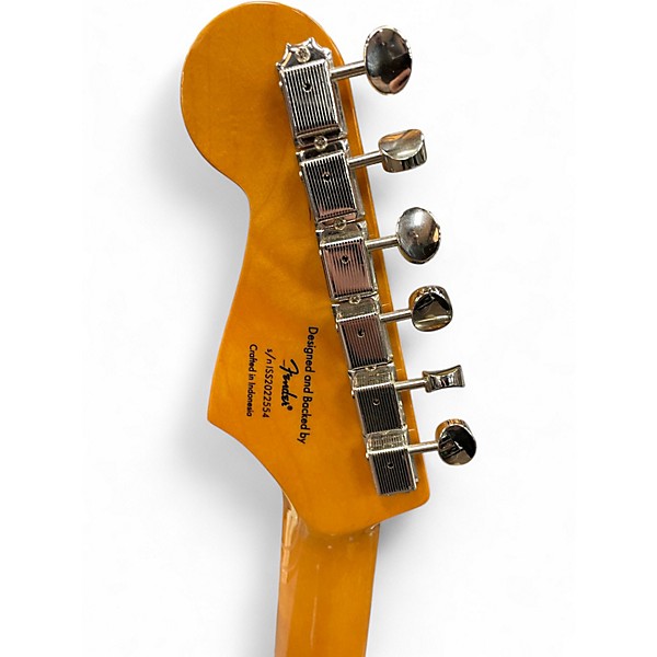 Used Squier Classic Vibe Stratocaster Lake Placid Blue Solid Body Electric Guitar