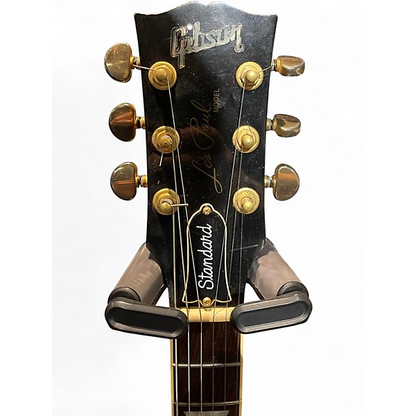 Used Gibson Les Paul Standard Double Cut amber serrano Solid Body Electric Guitar