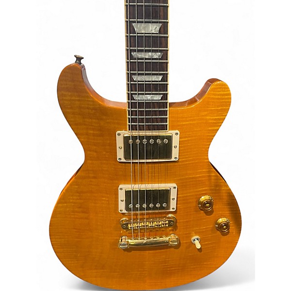 Used Gibson Les Paul Standard Double Cut amber serrano Solid Body Electric Guitar