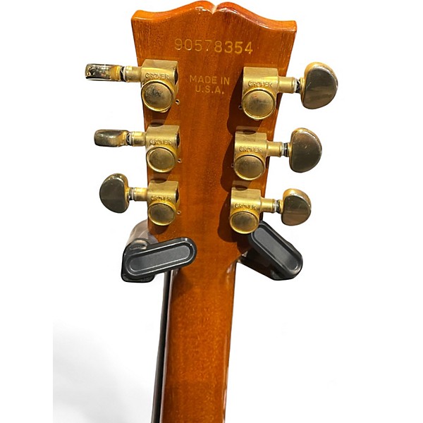 Used Gibson Les Paul Standard Double Cut amber serrano Solid Body Electric Guitar