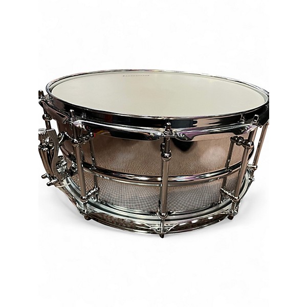 Used Ludwig 14in superalite snare Chrome Drum