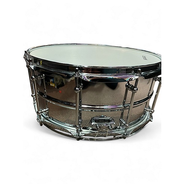 Used Ludwig 14in superalite snare Chrome Drum