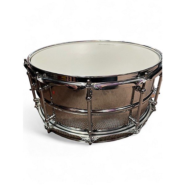 Used Ludwig 14in superalite snare Chrome Drum