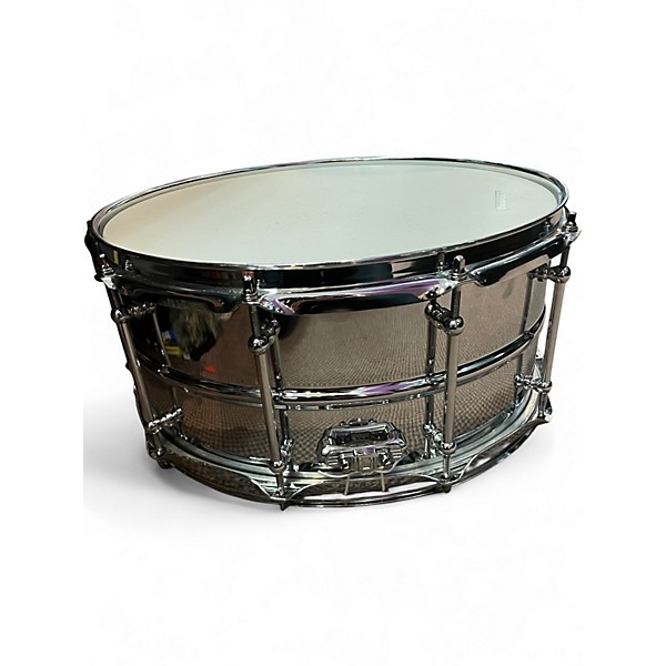 Used Ludwig 14in superalite snare Chrome Drum