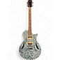 Used Drive Elite Blue Pearloid Hollow Body Electric Guitar thumbnail