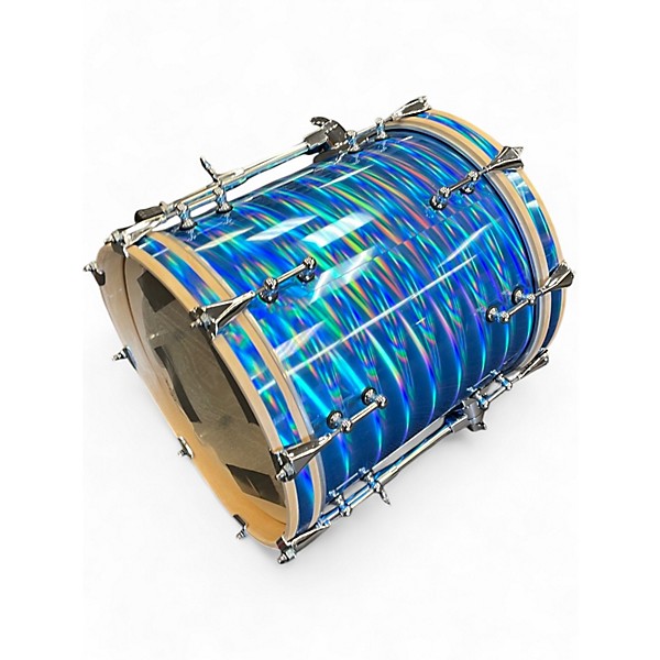 Used Sawtooth 16X16 Command Series Blue Mirror Metallic Drum