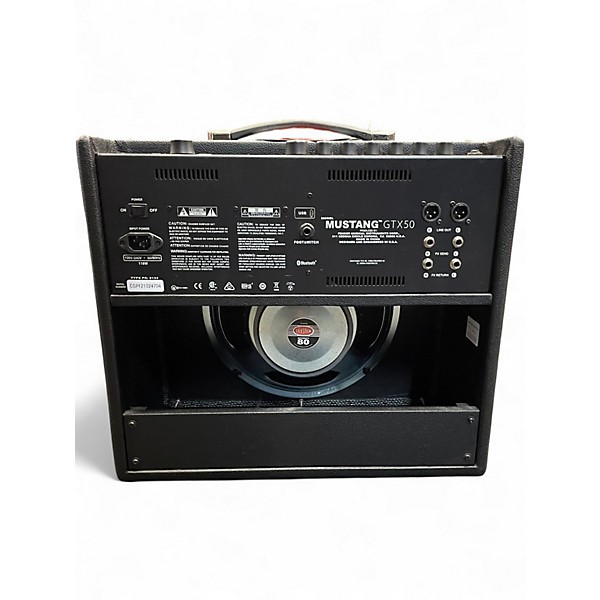 Used Fender GTX50 Mustang 1X12 Guitar Combo Amp