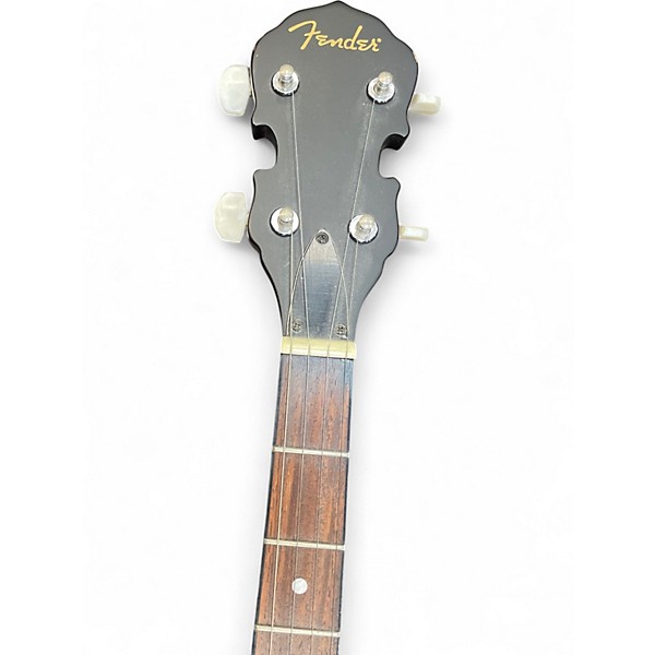Used Fender PB-180E BANJO Natural Banjo