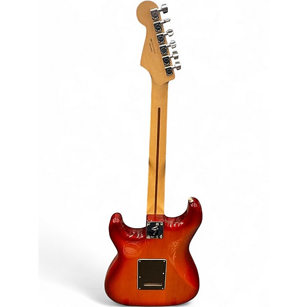 Used Fender Player Plus Stratocaster aged cherry burst Solid Body Electric Guitar