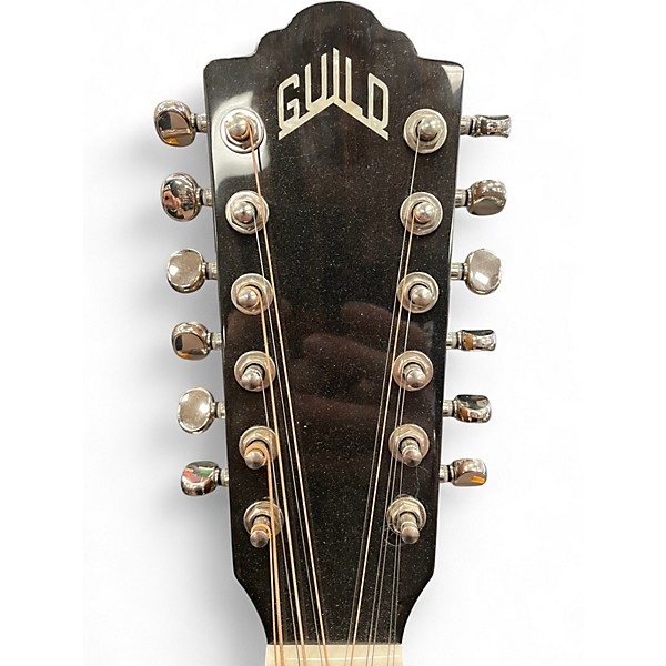 Used Guild f2512e 2 Tone Sunburst 12 String Acoustic Guitar