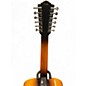 Used Guild f2512e 2 Tone Sunburst 12 String Acoustic Guitar