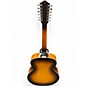 Used Guild f2512e 2 Tone Sunburst 12 String Acoustic Guitar