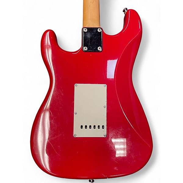 Vintage 1997 Fender stratocaster Candy Apple Red Solid Body Electric Guitar