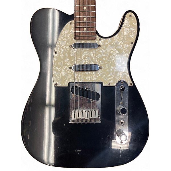 Vintage 1996 Fender Telecaster Pro V2 Black Solid Body Electric Guitar