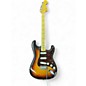 Vintage 1980s Fender Standard Stratocaster 3 Color Sunburst Solid Body Electric Guitar thumbnail