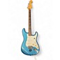 Used 1997 Squier Standard Stratocaster Daphne Blue Solid Body Electric Guitar thumbnail