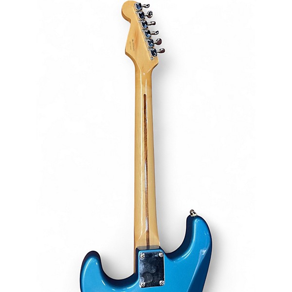 Used 1997 Squier Standard Stratocaster Daphne Blue Solid Body Electric Guitar