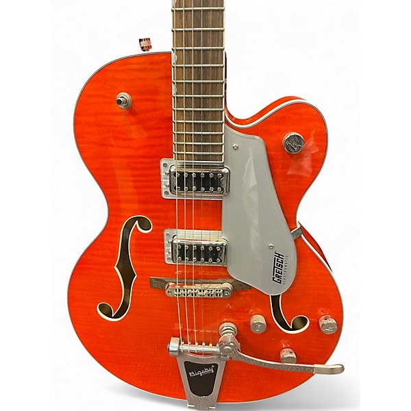 Used Gretsch Guitars G5427T Orange Hollow Body Electric Guitar