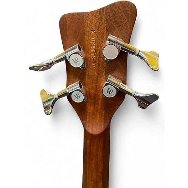 Used Warwick Streamer Standard 4 Natural Electric Bass Guitar