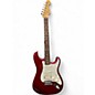 Used 2001 Fender American Fat Stratocaster Texas Special Candy Apple Red Solid Body Electric Guitar thumbnail