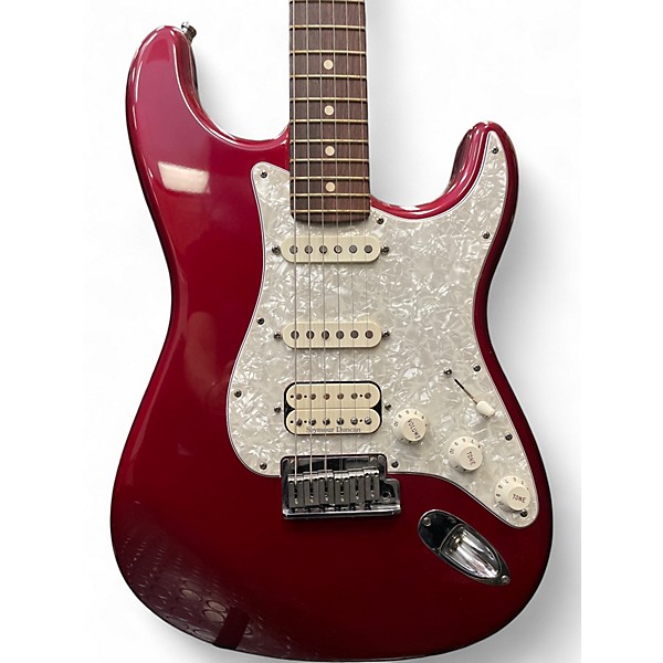 Used 2001 Fender American Fat Stratocaster Texas Special Candy Apple Red Solid Body Electric Guitar
