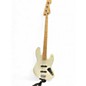 Used Squier Affinity Jazz Bass Classic White Electric Bass Guitar thumbnail