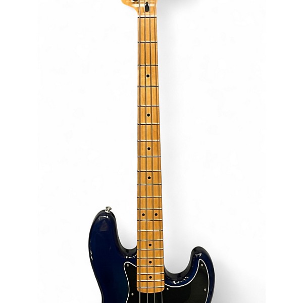 Used Fender Player II Jazz Bass Plus Top Blue Burst Electric Bass Guitar