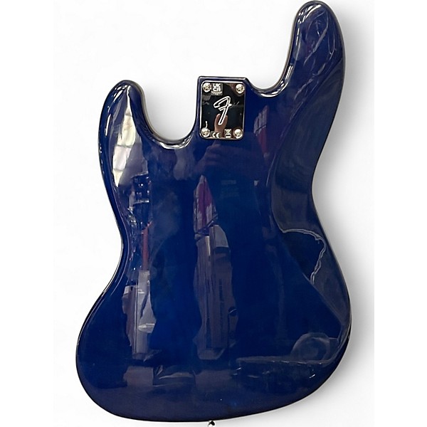 Used Fender Player II Jazz Bass Plus Top Blue Burst Electric Bass Guitar