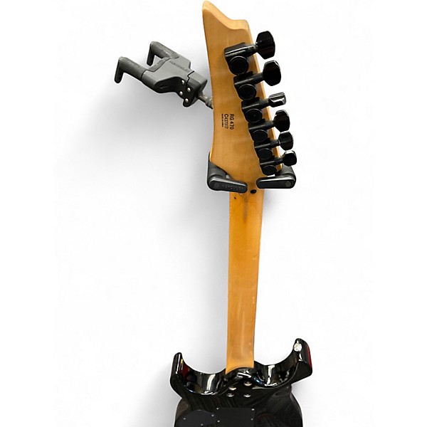 Used Ibanez RG470 Black Solid Body Electric Guitar