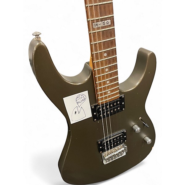 Used ESP LTD M50 Antique Gold Solid Body Electric Guitar