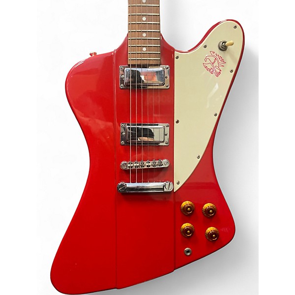 Used Epiphone Firebird III Cardinal Red Solid Body Electric Guitar