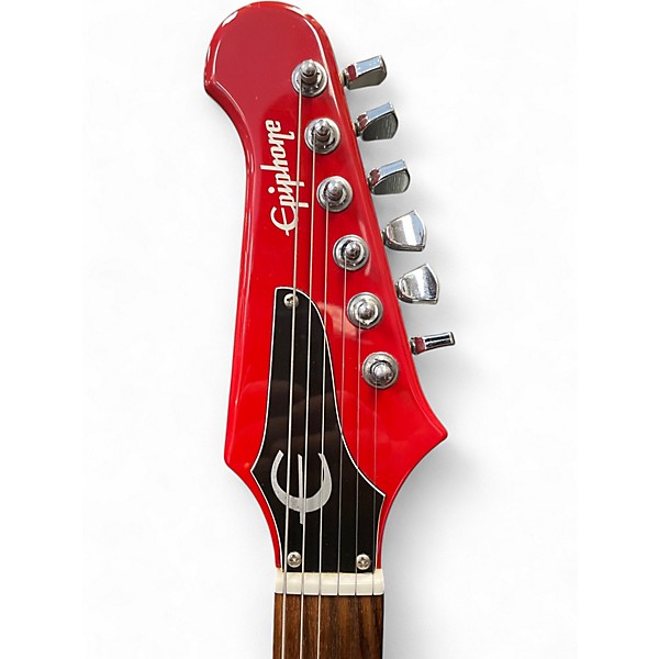 Used Epiphone Firebird III Cardinal Red Solid Body Electric Guitar