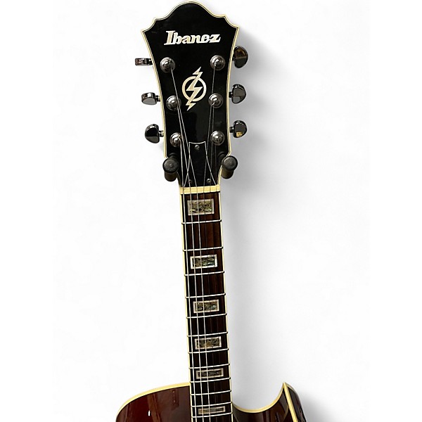 Used Ibanez AK85-DVS Tobacco Hollow Body Electric Guitar