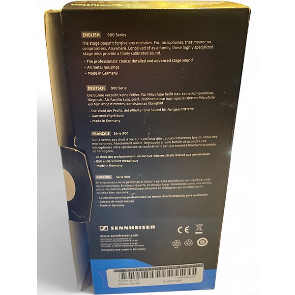 Used Sennheiser E935 Dynamic Microphone