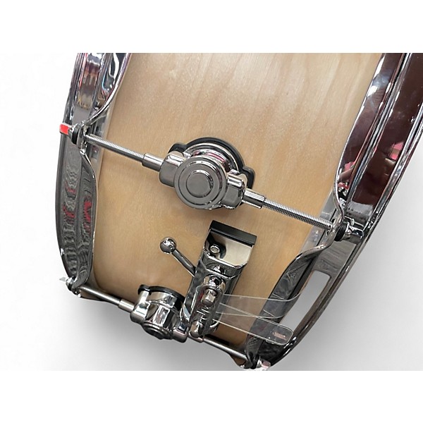 Used DW 6.5X14 Performance Series Snare natural satin oil Drum