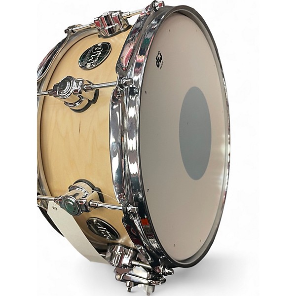 Used DW 6.5X14 Performance Series Snare natural satin oil Drum