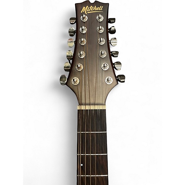 Used Mitchell T331TCE 12 Mahogany 12 String Acoustic Guitar