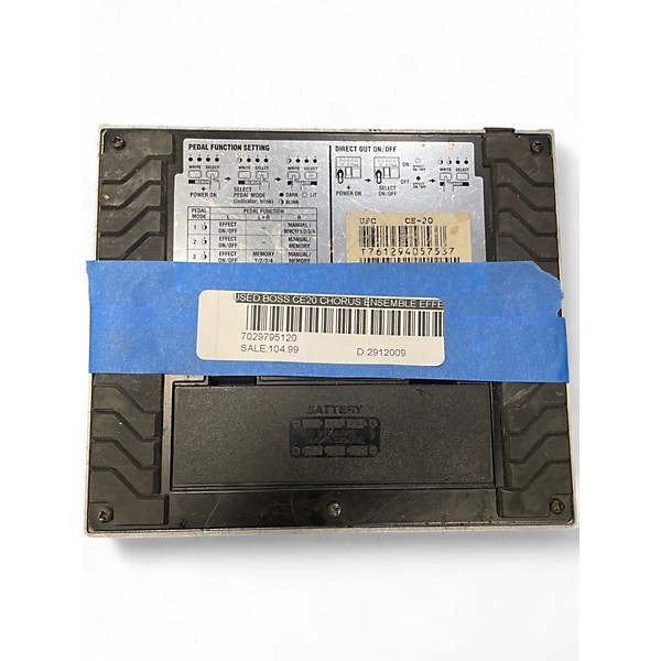 Used BOSS CE20 Chorus Ensemble Effect Pedal