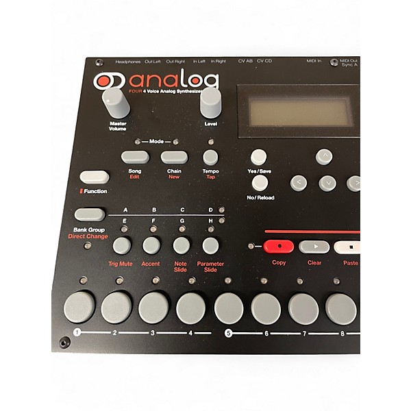 Used Elektron Analog Four Tabletop Synthesizer Synthesizer
