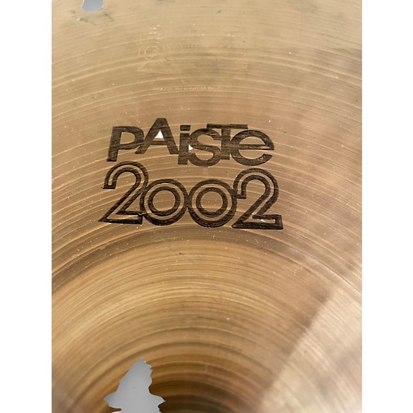 Used Paiste 15in 2002 Sound Edge Hi Hat Bottom Cymbal